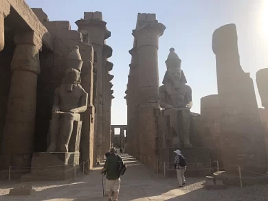 Luxor Temple Entrance