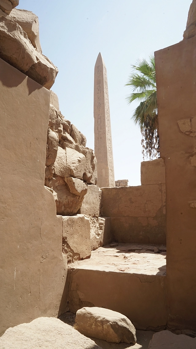 Thutmose I Obelisk and Amenhotep IV Kiosk
