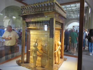 Tutankhamun's Canopic Shrine